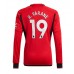Manchester United Raphael Varane #19 Voetbalkleding Thuisshirt 2023-24 Lange Mouwen